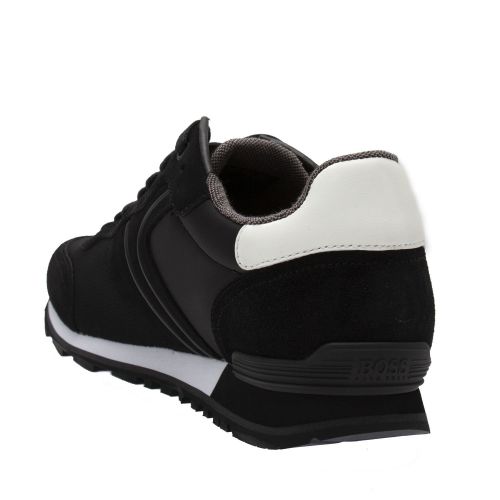 Athleisure Mens Black Parkour_Runn Trainers 75877 by BOSS from Hurleys