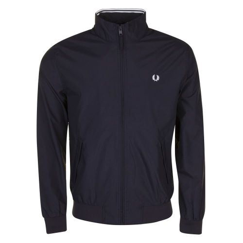 Mens Navy Brentham Jacket 21184 by Fred Perry from Hurleys