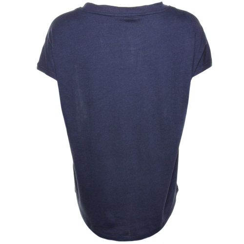 Womens Dark Blue Tasmashi S/s Tee Shirt 35322 by BOSS from Hurleys