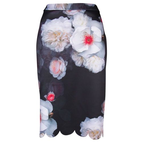 Womens Black Laylie Chelsea Pencil Skirt 14139 by Ted Baker from Hurleys