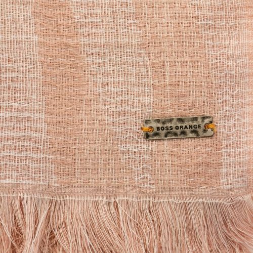 Womens Bright Pink Nawavy Scarf 54219 by BOSS from Hurleys