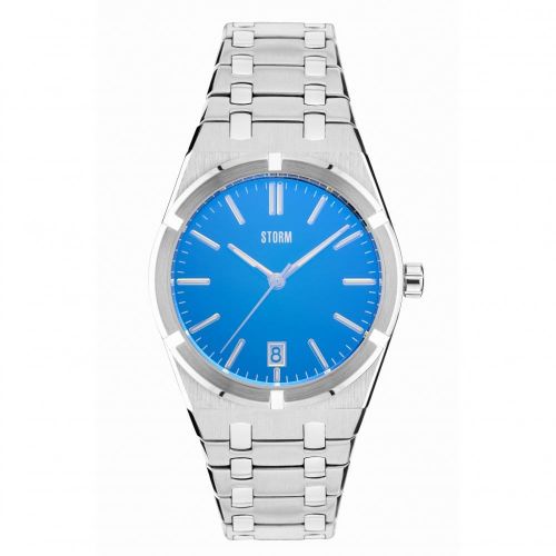 Mens Lazer Blue Dial Silver Hixter Watch 31294 by Storm from Hurleys