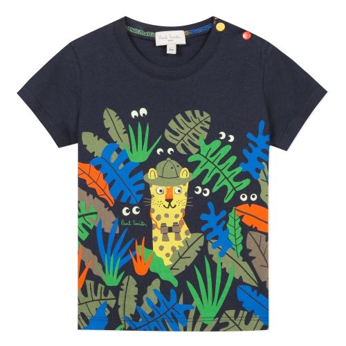 Baby Navy Afif Jungle S/s T Shirt 53738 by Paul Smith Junior from Hurleys