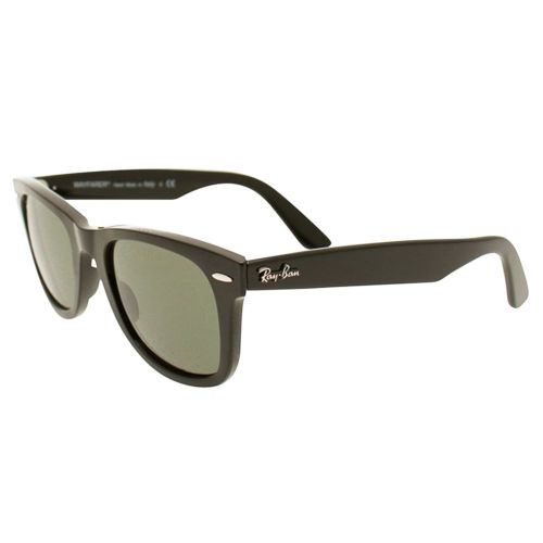 Mens Black RB4340 Wayfarer Ease Sunglasses 9702 by Ray-Ban from Hurleys