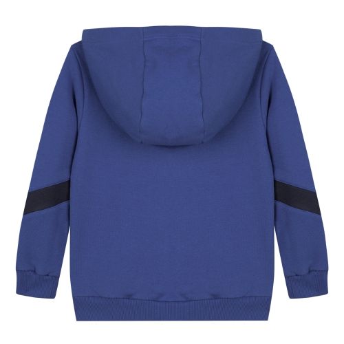 Boys Medium Blue Safir Hooded Zip Through Sweat Jacket 32638 by Paul Smith Junior from Hurleys