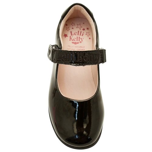 Girls Black Patent Angel E-Fit Shoes (25-35) 10958 by Lelli Kelly from Hurleys