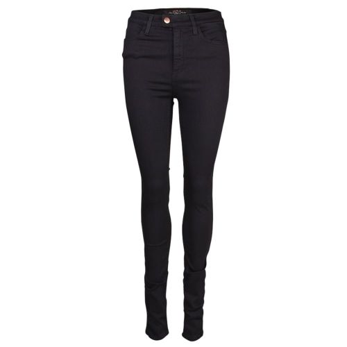 Womens Dark Blue Wash Touch Super Skinny Fit High Rise Jeans 15434 by Replay from Hurleys