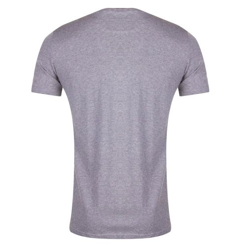 Mens Mid Grey Marl Panel S/s T Shirt 18743 by Lyle & Scott from Hurleys