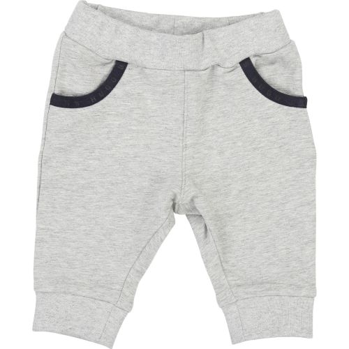 Baby Grey Marl Pocket Trim Hooded Tracksuit 38215 by BOSS from Hurleys