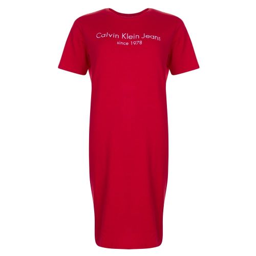 Womens Tango Red Doon-2 T Shirt Dress 20616 by Calvin Klein from Hurleys
