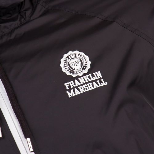 Mens Black Nylon Jacket 7796 by Franklin + Marshall from Hurleys