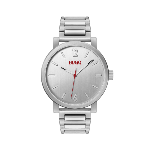 Mens Silver Rase Bracelet Watch 78808 by HUGO from Hurleys