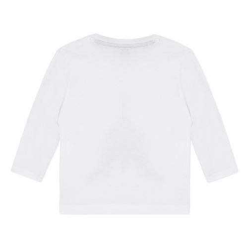 Baby White Vahan Dino L/s T Shirt 45931 by Paul Smith Junior from Hurleys