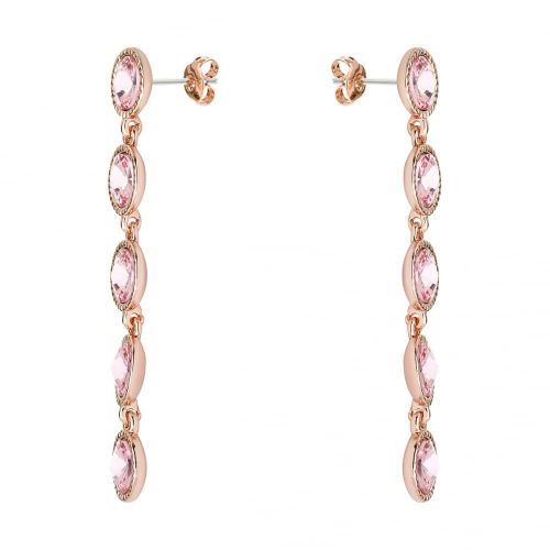 Womens Rose Gold & Crystal Rizza Rivoli Cry Drop Earrings 16023 by Ted Baker from Hurleys