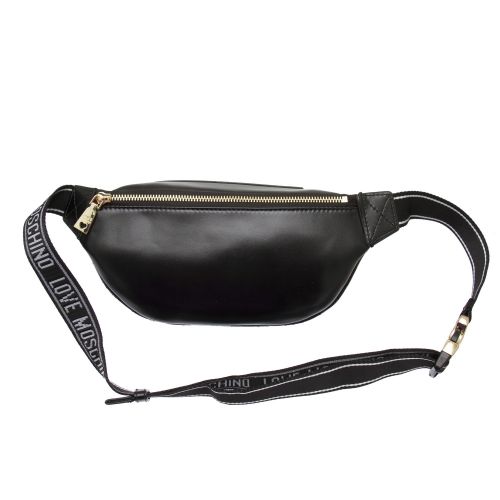 Womens Black Diamond Quilted Bum Bag 53182 by Love Moschino from Hurleys