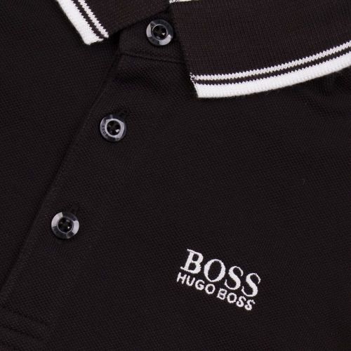 Boys Black Tipped S/s Polo Shirt 19647 by BOSS from Hurleys