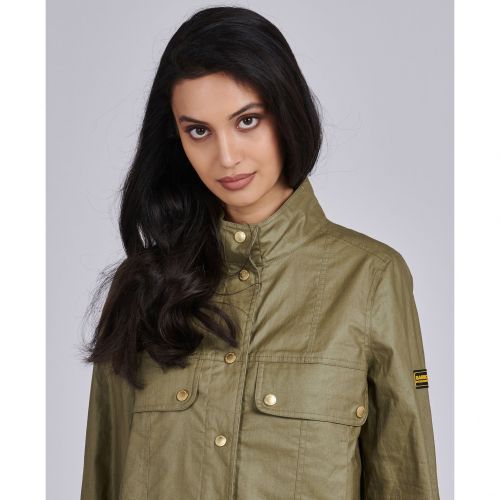 Womens Army Green Victory Casual Jacket 82362 by Barbour International from Hurleys
