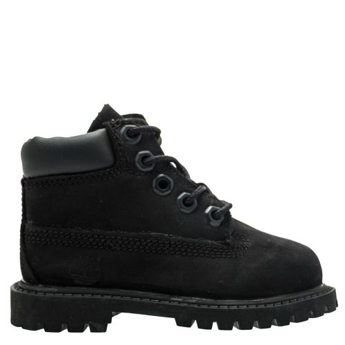 Toddler Black 6 Inch Premium Boots (4-11) 7658 by Timberland from Hurleys