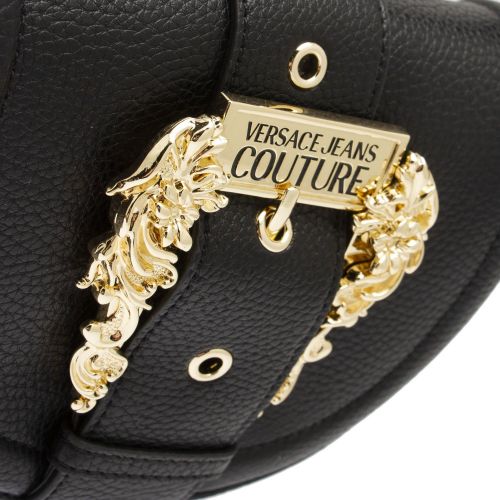 Womens Black Small Saddle Buckle Crossbody Bag 74270 by Versace Jeans Couture from Hurleys