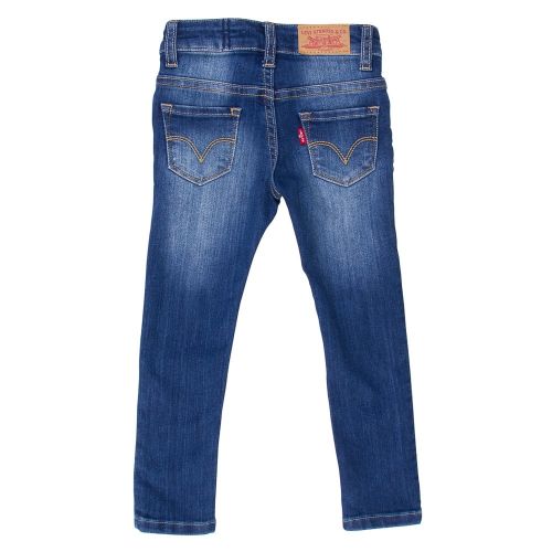 Levis® Girls Sodalite Blue 711 Skinny Jeans 72243 by Levi's from Hurleys