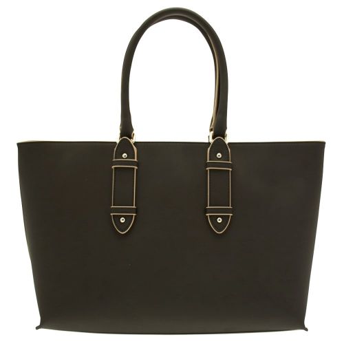 Womens Black Buckle Tote Bag 69867 by Armani Jeans from Hurleys