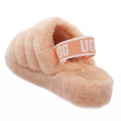 Womens Beverly Pink Fluff Yeah Slide Slippers 59554 by UGG from Hurleys