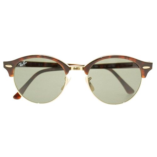 Mens Havana & Green RB4246 Clubround Sunglasses 9689 by Ray-Ban from Hurleys
