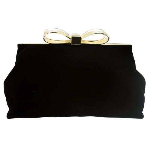 Womens Black Cena Bow Evening Bag 16467 by Ted Baker from Hurleys