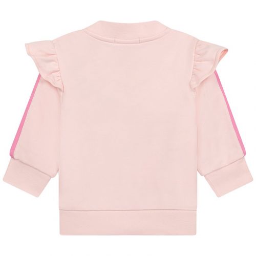 Baby Pale Pink 3 Piece Tracksuit Set 103929 by BOSS from Hurleys