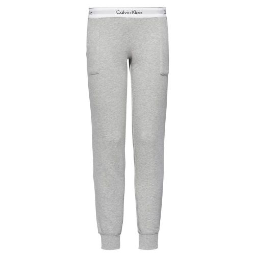 Calvin Klein Sweat Pants Womens Grey Heather