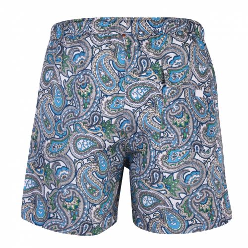 Mens Green Paisley Swim Shorts 57566 by Pretty Green from Hurleys