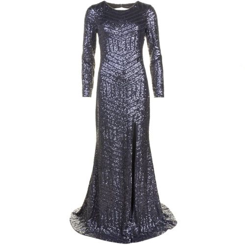 Womens Grey Vita Sequin Maxi Dress 62923 by Forever Unique from Hurleys