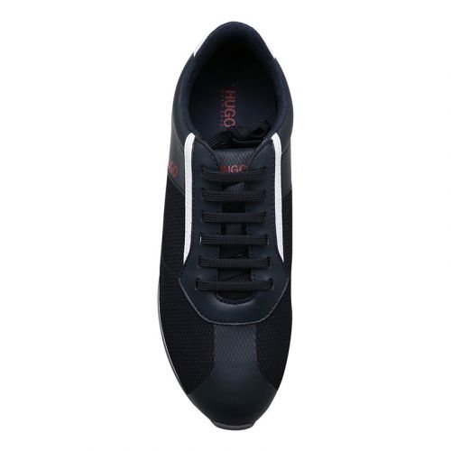 Mens Dark Blue Cyden_Lowp Trainers 100262 by HUGO from Hurleys