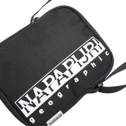 Mens Black Happy Small Crossbody Bag 97149 by Napapijri from Hurleys