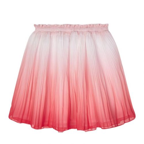 Girls Flamingo Ombre Pleated Skirt 82919 by Mayoral from Hurleys