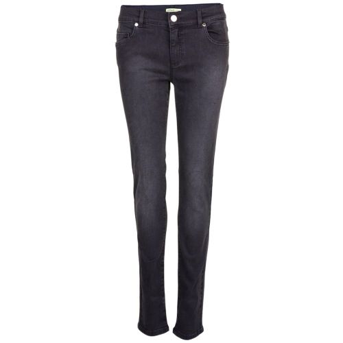 Womens Black Wash Embellished Back Pocket Skinny Fit Jeans 68041 by Versace Jeans from Hurleys