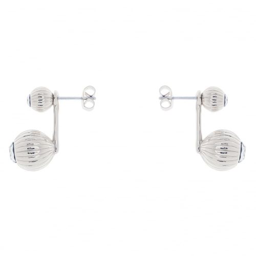 Womens Silver & Crystal Areal Drop Earrings 66753 by Ted Baker from Hurleys