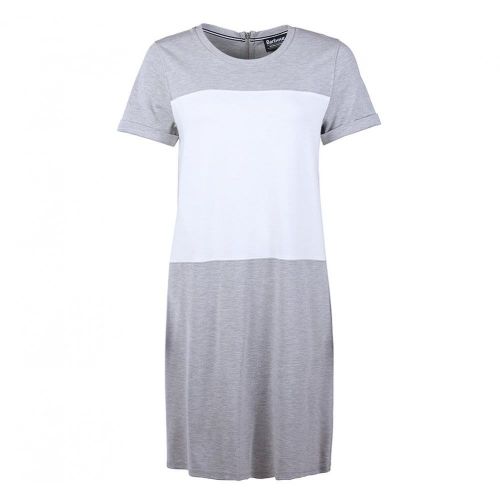 Womens Light Grey Marl Estoril Dress 26389 by Barbour International from Hurleys