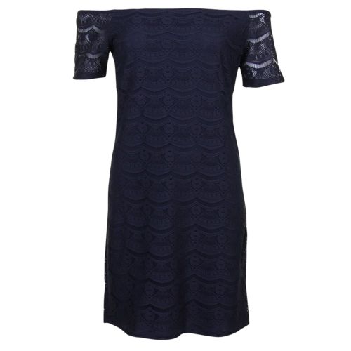 Womens Total Eclipse Vimonie Lace Off-shoulder Dress 8492 by Vila from Hurleys