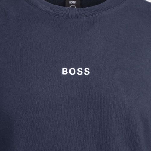 BOSS Sweatshirt Mens Dark Blue Weevo 1