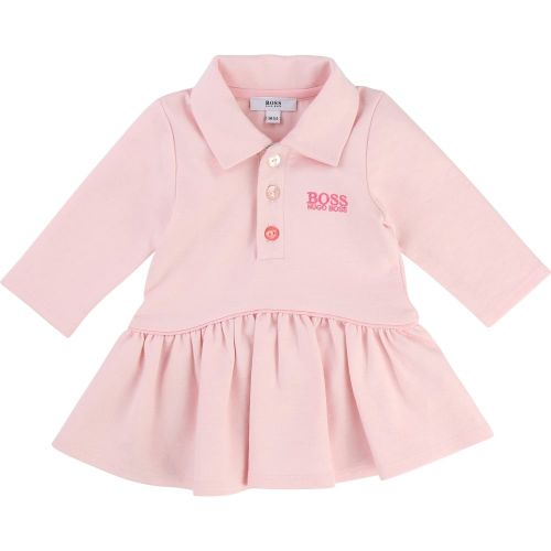 Baby Pink Dress & Leggings Set 13205 by BOSS from Hurleys