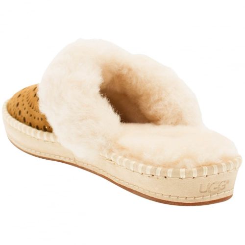 Womens Chestnut Aira Sunshine Perf Slippers 17731 by UGG from Hurleys