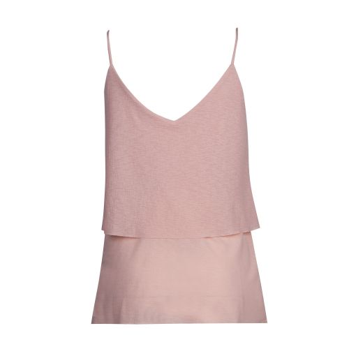 Womens Rose Smoke Vipetra Layered Cami Top 41564 by Vila from Hurleys