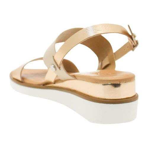 Womens Rose Gold Navas Sandals 7204 by Moda In Pelle from Hurleys