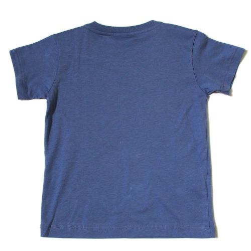 Boys Platoon Blue Classic Crew S/s Tee Shirt 18997 by Lacoste from Hurleys