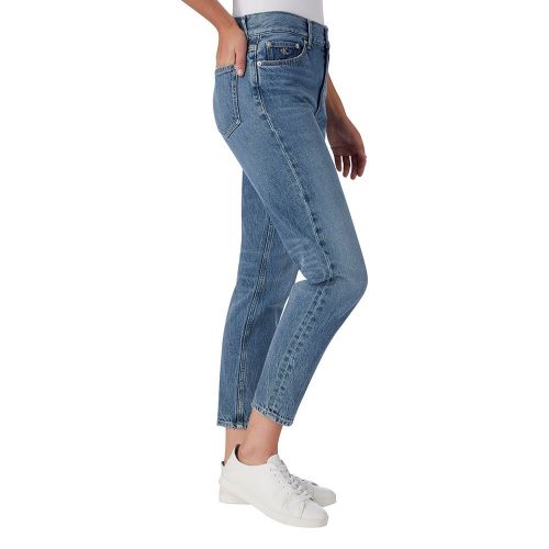 Womens Medium Blue Mom Jeans 84011 by Calvin Klein from Hurleys