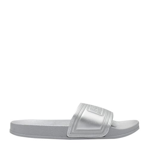Womens Silver Slides 38683 by Barbour International from Hurleys