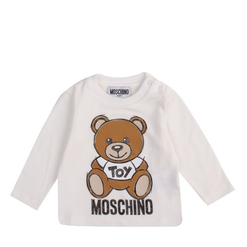 Baby Cloud Toy L/s T Shirt 76168 by Moschino from Hurleys