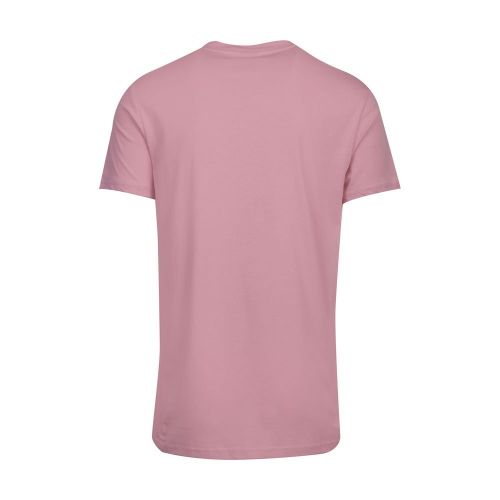 Mens Dusky Pink Beach Big Logo Regular Fit S/s T Shirt 88366 by BOSS from Hurleys