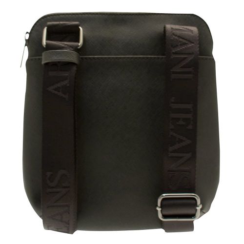 Mens Black Messenger Bag 69708 by Armani Jeans from Hurleys